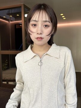 フィルムス 渋谷(FILMS) くびれヘア/顔周り/韓国/レイヤーカット/黒髪/ミディアム/渋谷