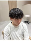 抜け感×立体感。王道のモテパーマ