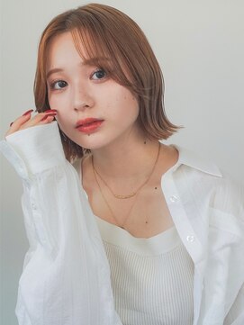 アカラ(acala) ワンカラーボブ【20代/30代/イルミナカラー/縮毛矯正/髪質改善】