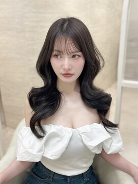 ヴェイナゴヤ(VEYY. nagoya) アイスグレージュ/ブリーチなし/韓国レイヤーカット/シースルー