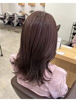 オレンジ梅田店(ORANGE)&nbsp;ラベンダーベージュ/透明感カラー【ミナ】