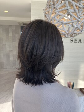 ヘアーデザイン シーベル(HAIR DESIGN SEA BELLE) 【SEA BELLE 谷口】#ミディアムレイヤー #レイヤーカット