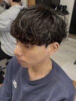 ワンズ リー 下北沢店(ONE's ly)&nbsp;シャドウパーマ/下北沢/下北沢駅/眉毛/メンズ