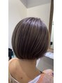 アーサス ヘアー デザイン 国立店(Ursus hair Design by HEADLIGHT)&nbsp;白髪ぼかし　ハイライト　レイヤーボブ