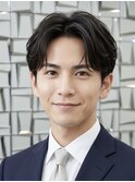 【佐久間】好感度抜群センターパート韓国風ビジネススタイル