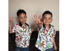 ZEAK hair design 山下本店【ジーク】の雰囲気（キッズカットも可能です！お子様もスッキリカットいたします！）