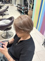 アース 土気あすみが丘店(HAIR&MAKE EARTH)&nbsp;ミルクティーベージュ