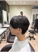 シースルーショートウルフセンターパート