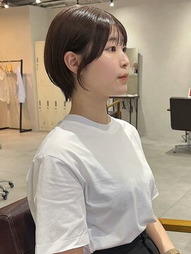 ソイデュエ 梅田(soi due) ショートボブ/丸みショート