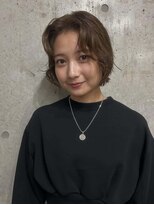 マトウ(MATOH)&nbsp;オリーブカラーとミニボブ