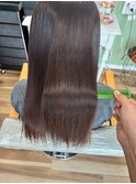 メテオの縮毛矯正×トリートメントで毛先までしなやかに…