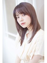 アッシュ 桜新町店(Ash)&nbsp;桜新町/レイヤーカット/ボブ/韓国ダブルカラー/白髪ぼかし