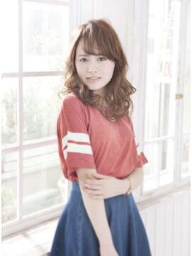 シャンプー 本庄店(SHAMPOO) 女子度高めなガーリーウェーブ