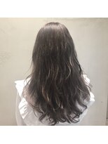 アンド バイ ヘアサロン(AND by hair salon) ダークグレーカラー