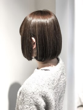 エイト 溝の口店(EIGHT) 【EIGHT溝の口】デザインカラー_切りっぱなしボブ