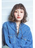 【Lalei】切りっぱなしボブ×ライトグレージュ