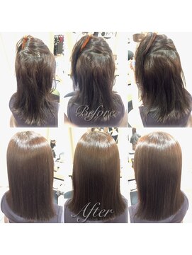 ノーブロー 酸性縮毛矯正専門技師(No.Blow) 名古屋の酸性縮毛矯正。夏の暑さにも負けない美髪酸性縮毛矯正☆