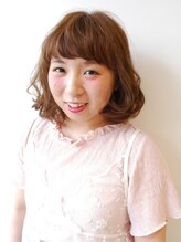 サロンドケリー(salon de CHERI) ラフさと甘さが可愛い☆小顔ボブ☆