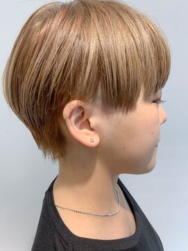 テトヘアー(teto hair) short(ブロンドベージュ、ミルクティベージュ、マッシュ)