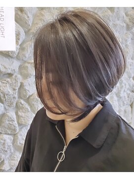 モアナ バイ ヘッドライト 武蔵小杉店(Moana by HEADLIGHT) 小顔ボブ☆大人可愛いアッシュ☆イメチェン