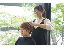 …頭皮・毛髪診断であなたの現在のストレスや疲労の状態を確認…