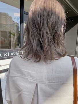 ヘアーアイスカルテット(HAIR ICI QUARTET) シアーベージュ　透け感カラー