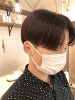 エル(EL by green)&nbsp;韓国マッシュ　ニュアンスマッシュ　サイドパート　札幌