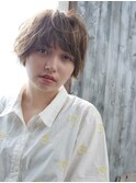 20代30代40代マッシュショート丸みショート刈り上げ女子