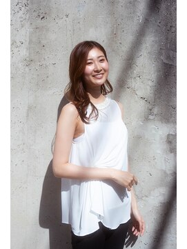 バルベストーキョーサウス(BARBES TOKYO SOUTH) 20代・30代/くびれヘア/暗髪/ニュアンスカラー/大人可愛い