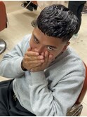 【GROOMERS 稲田】 スキンフェード スタイル  スペインカール