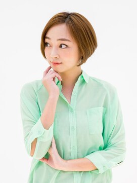 カルフール 草加本店(Carrefour) ナチュラルブラウンベージュ/ショートカット/ショートボブ