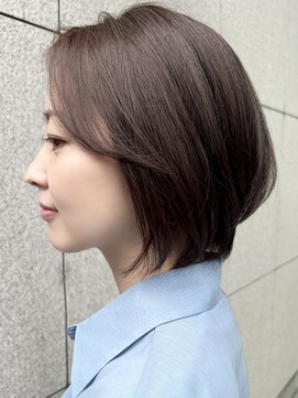 ウィルゴ(VIRGO) 大人かわいい30代40代50代小顔前下がりショートボブ