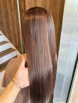 アヴァンス 天王寺店(AVANCE.) ピンクハイライト×艶感×透明感