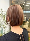 ダブルカラーミルクティーベージュカラーケアブリーチ韓国