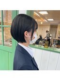 丸みショートボブ♪【髪質改善取扱店 武蔵浦和】