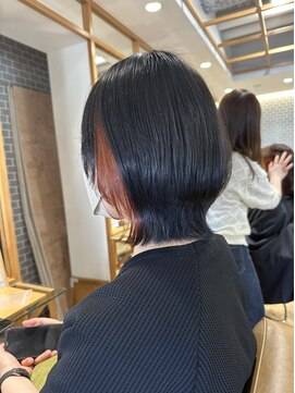 クラップス 京急富岡(CLAPS) ダブルカラーピンクベージュベージュカラーケアブリーチ