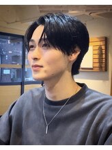 垢抜けな毛流れセンターパート　masahiro