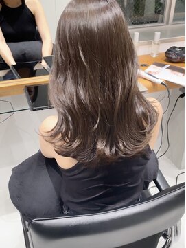 フー(hu) ベージュカラー×オリーブベージュ×グレージュ