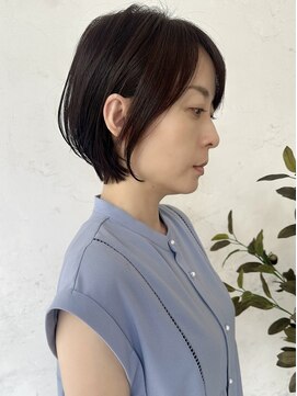 トレヘアー(tRe hair) 大人可愛いショートボブ 20代30代40代