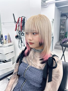 キバ(kva) ▽□□▽レイヤーカットデザインカラー