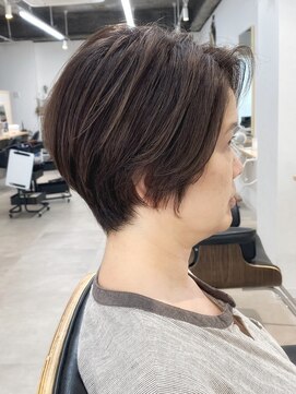 トト 船橋店(toto.) ☆デザインカラーレイヤーカットオリーブベージュ[西船橋/津田沼