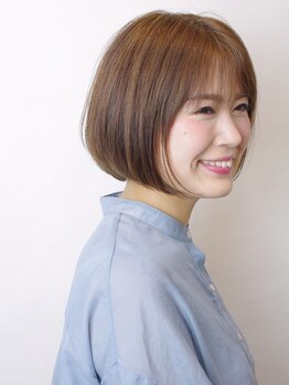 アクセル エルヴェ 城東店(AXCEL E'LEVER)の写真/骨格や髪質を見極めたカットで、あなたの理想のスタイルを実現♪再現性も高く、自宅でのセットも簡単に…。