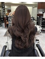 サイン 渋谷(SIGN) 韓国ヘアーハッシュカットレイヤーカットグレージュブリーチ無し