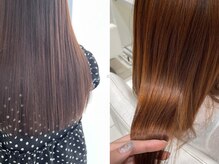 2024年これがキテる!カラーと同時に施術!髪質改善越えとも言われる「質感再整トリートメント」。感動仕上り