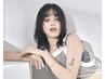 【ヘッドスパ】カット+透明感カラー+オージュアリフトアップヘッドスパ