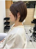 【VIVO】コンパクトに収める丸みショートボブ ショートカット
