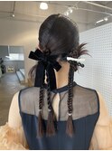 ツインヘアアレンジ