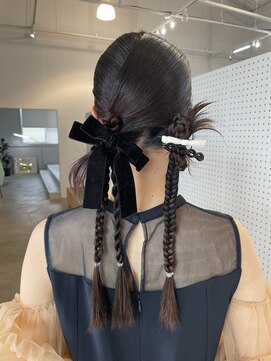 コクウ(COCU) ツインヘアアレンジ