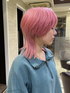 フェイス 大船(FACE) マッシュウルフ/ネオンピンクカラー【大船駅】太良坊航