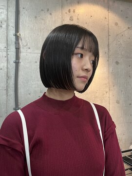 サクラ 岐阜(SAKURA) 美髪矯正ボブ 切りっぱなしボブ ミニボブ 岐阜美容室